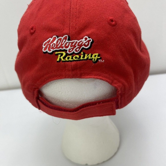 Jeff Gordon Hat Cap Kelloggs Racing #24 Nascar Red Blue Yellow Strapback - Picture 6 of 12